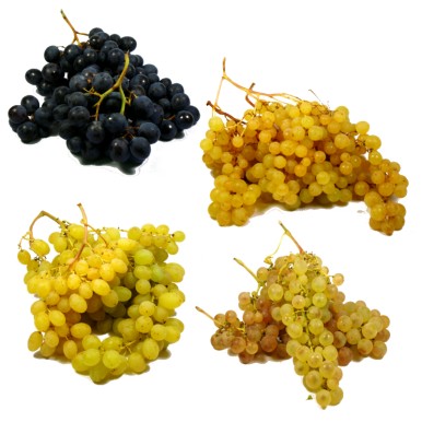 Panier de raisins personnalisé
